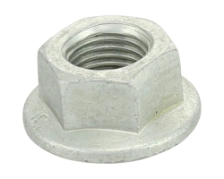 Lock Nut all-metal with Collar with metric Thread M14 x 1,5 Zinc-coated SAAB 9-3 II 2003-2014 Bolt Head- / Nut Profile: Outer hexagon Used at Rear Axle