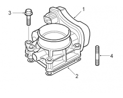 Screw / Bolt Outer-Torx Torx Screw Throttle Housing SAAB 9-3 II, Genuine Part - Part #. 11518066