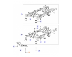 Schraube H-Lenker Hinterachse / Querträger Unterboden SAAB 9-5 II 2010-2011, SAAB Original-Ersatzteil