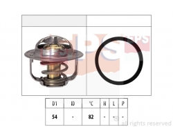 Thermostat, Kühlmittel 82°C SAAB 9-3 II B207 A20NFT ´03-14 / 9-5 II A20NHT A20NFT ´10-11 Lieferumfang: mit Dichtung