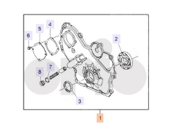 Abdeckung Ölpumpe OPEL Insignia A Astra GTC 2.0 turbo A20NFT A20NHT / SAAB 9-3 II / 9-5 II 2010-2012 2.0t / 2.0T A20NFT A20NHT, SAAB Original-Ersatzteil