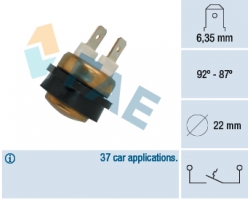 Temperaturschalter Kühlerlüfter VOLVO 200 260 700 740 760 900 940 960 