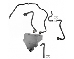 Crankcase Ventilation Kit SAAB / Set with all Hoses and Oil Trap / Oil Seperator SAAB 9-5 I 2.0 turbo / 2.3 turbo ´04-10