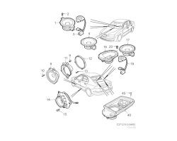 LAUTSPRECHER für CADILLAC, Original-Ersatzteil 12762966