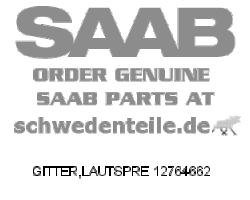 GITTER,LAUTSPRE für CADILLAC, Original-Ersatzteil 12764662