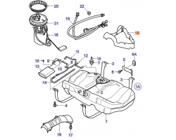 Baffle Tank SAAB 9-5 I 1998-2010 Suits all Gasoline and Petrol Models