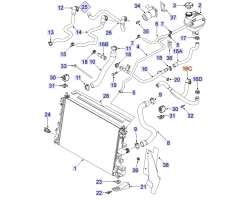 Reparatursatz für Rohr Rohrleitung Auslaß Auslass SAAB 9-3 II 1.9 TTiD A19DTR Z19DTR