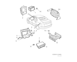 AMPLIFIER for SAAB, Genuine Part - Part #. 12781884