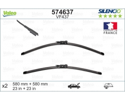 Wiper Blade Kit Windscreen Wiper SAAB 9-3 II '08-14 Please note: For left-hand-driven cars (LHD) only!