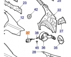 Motor Tankklappe SAAB 9-3 II 2003-2005