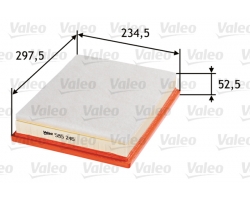 Air Filter SAAB 9-3 II 2.2 TiD / 1.9 TiD 8V / 1.9 TiD 16V / 1.9 TTiD [D223L / Z19DT / Z19DTH / A19DTR / Z19DTR]