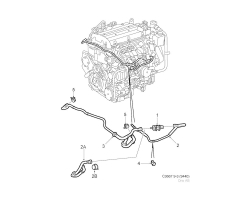 CLAMP for SAAB, Genuine Part - Part #. 12791960