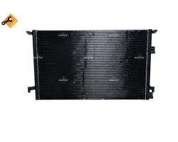 Condenser for Air Conditioner SAAB 9-3 II 1.8t 2.0t 2.0T 2.2 TiD 2003-2012, for Vehicles with Manual Transmission
