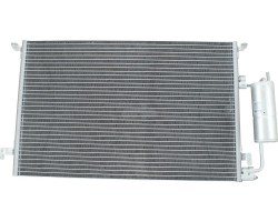 AC Condenser / AC Cooler SAAB 9-3 II 1.8t 2.0t 2.0T B207 2.2 TiD D223L 2.0T A20NFT 2003-2014, for Vehicles with Automatic Transmission, Genuine Part - Part #. 12793296