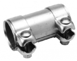 Pipe Connector, Exhaust System 55 mm 90 mm SAAB 9-3 II 2003-2008 Position: Rear Silencer