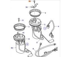 Fixiersatz Ventile Benzinpumpe Fixierung-Kit Benzinpumpenventile Fixier-Set Kraftstoffpumpen-Ventile SAAB 900 II 9-3 I 9-5 I