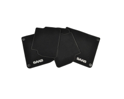 Floor Mat Set for SAAB 9-3 II Sportsedan 4D 4-Door / Sportcombi 5D 5-Door Wagon 2011-2014 Genuine Part - Part #. 12825832