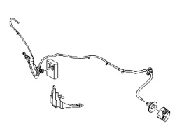 Kabelsatz Zugvorrichtung SAAB 9-5 II 2010-2011, für Fahrzeuge mit Vorbereitung für Anhängerkupplung, für Fahrzeuge mit hinten eingebautem Sicherungskasten, Original-Ersatzteil - OE Nr. 12826769