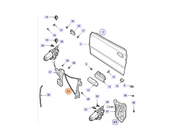 Fensterheber vorne links Original SAAB 9-3 II Cabriolet 2003-2012 Lieferumfang: Ohne Motor für Fensterheber