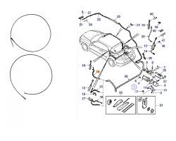DRUCKÖLSCHLAUCH für SAAB, Original-Ersatzteil - OE Nr. 12833512
