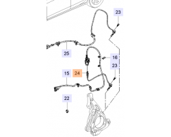 ABS Sensor Wheel Speed Sensor Front Axle OPEL / VAUXHALL Astra J Insignia A, for Vehicles with Continous Damping Control with Performance Front Strut