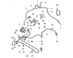 Hydraulikpumpe Servolenkung Servopumpe Pumpe Lenkung SAAB 9-3 II 2.8 V6 turbo B284 ab Modelljahr 2009, nur für Fahrzeuge mit Frontantrieb / FWD