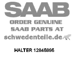 BRACKET for SAAB, Genuine Part - Part #. 12845995