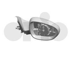 Rear View Mirror / Outer Mirror Right LHD SAAB 9-5 II 2010-2011 Colour: BC 313 Glacier Silver Metallic