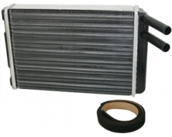 Heater Core / Heat Exchanger Interior Heating VOLVO 700 740 760 900 940 960 S90 I V90 I, Vehicle Equipment: For Vehicles with Air Conditioner, Driver Position: For left-hand drive Vehicles / LHD