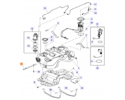 Protection Fuel Tank SAAB 9-5 II 2.0 TiD A20DTH 2.0 TTiD A20DTR, Genuine Part - Part #. 13238468