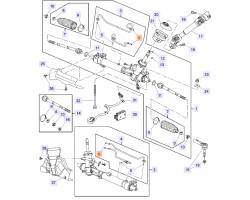 Dichtung Servolenkung Lenkgetriebe Leitung Servo SAAB 9-5 II 2010-2011, Original-Ersatzteil - OE Nr. 13271030