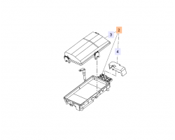 Elektrozentrale Sicherungsblock Motorraum OPEL Insignia A u.a. Modelle, Original-Ersatzteil 13275877