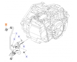 Fitting / Screw at Automatic Transmission / 6-Gear Automatic Gearbox Genuine Part for OPEL / VAUXHALL Insignia A and other Models, Genuine Part 13278294