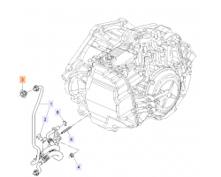 Verschraubung am 6-Gang Automatikgetriebe Original SAAB 9-5 II 2010-2011