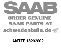 CARPET for SAAB, Genuine Part - Part #. 13292892