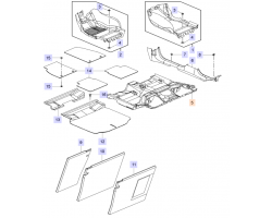 CARPET for SAAB, Genuine Part - Part #. 13293817