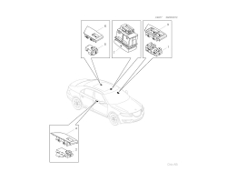 BEZEL for SAAB, Genuine Part - Part #. 13293854