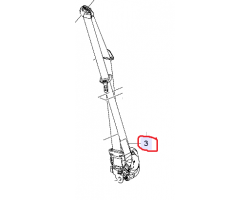 Sicherheitsgurt OPEL Insignia A, Original-Ersatzteil 13303851