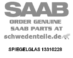 Mirror Glas SAAB 9-5 II