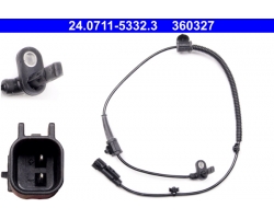 Sensor Raddrehzahl ABS-Sensor Hinterachse SAAB 9-5 II 2010-2011, Fahrzeugausstattung: Für Fahrzeuge mit 4-Lenker Hinterradaufhängung, ohne aktives Fahrwerk , ohne Sportpaket / Tieferlegung  	