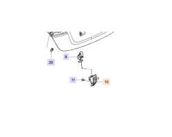 Latch Lock Closure Trunk OPEL / VAUXHALL Insignia A Sedan / 4-Door SAAB 9-5 II Sedan 4-Door 2010-2011 Genuine Part - Part #. 13501988