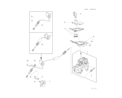 KNOB for SAAB, Genuine Part - Part #. 20867420