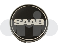 wheel hub cap black version SAAB 9-3 II ´03-14