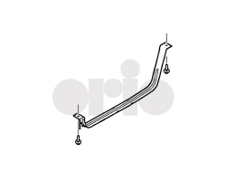 Befestigungs- / Halteband Kraftstoffbehälter / Spannband Kraftstofftank / Befestigung Kraftstoffbehälter / Halter Tank / Befestigungsband Kraftstofftank rechts SAAB 9-3 II B207 / Z18XE 2003, Cabrio 04-11, B207 Biopower FWD 07-11, 2.8 V6 FWD 03-11