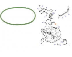 Dichtung Benzinpumpe Kraftstoffördereinheit Abdichtung zum Benzintank / Kraftstofftank OPEL Vectra C Signum Zafira 2.0 turbo Benziner Z20NER Z20NET