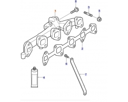 ABGASSAMMLER für OPEL, Original-Ersatzteil 24442866