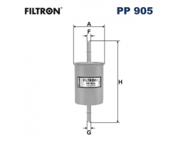 Benzinfilter / Kraftstofffilter SAAB 9-3 II 1.8i 1.8t  2.0t 2.0T 2.8 V6 turbo '03-12 / 9-5 I 2.0 turbo 2.3 turbo ´05-10