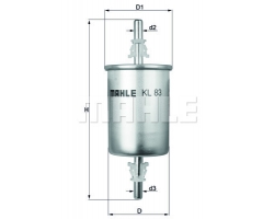 Benzinfilter / Kraftstofffilter SAAB 9-3 II 1.8i 1.8t  2.0t 2.0T 2.8 V6 turbo '03-12 / 9-5 I 2.0 turbo 2.3 turbo ´05-10