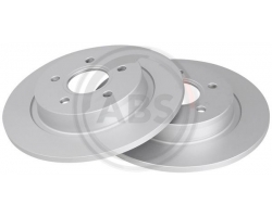 1 Set Brake Discs / Brake Disc Set Rear Axle VOLVO C30 / C70 II  / S40N S40 II / V50 2004- 