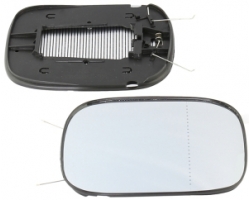 Mirror Glass Outer Mirror right VOLVO XC70 2001-2007 / XC90 I 2003-2006 LHD, Mirror Type: Heatable, aspherical / with Wide Angle, water-repellant